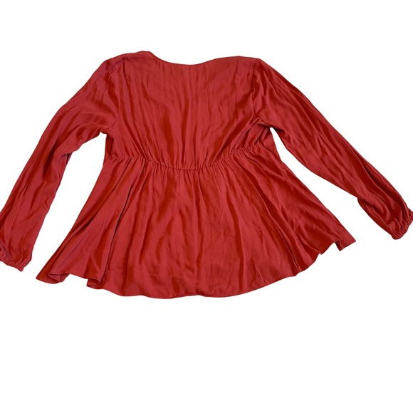 Torrid Set of 3 Long Sleeve V Neck Blouses Size 0 - Picture 3 of 14